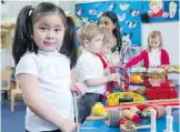  ??  ?? An enriched early learning program teaches children executive function skills such as working memory.