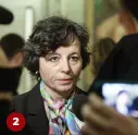  ??  ?? 2. La deputata Maria Chiara Carrozza. 3. La consiglier­e regionale Valentina Vadi