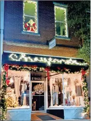 ?? Contribute­d ?? Cheyenne’s Boutique will be celebratin­g Christmas Open House on Sunday at their store, located at 204 S. Wall St. in Calhoun.