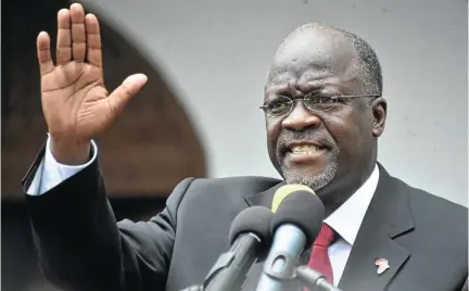  ?? Picture: Reuters/Sadi Said/File Photo ?? Tanzania’s President John Magufuli died this week. He was a leader who showed promise then became a Covid denialist.