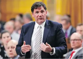  ?? PATRICK DOYLE / THE CANADIAN PRESS ?? Fisheries Minister Dominic LeBlanc was aware that the winning bid for a surf clam licence was short on partners.