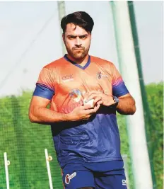  ?? Courtesy: Organiser ?? Rashid Khan will be a key player for Maratha Arabians.