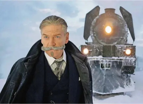  ?? FOTO: DPA ?? Kenneth Branagh führt Regie und spielt die Hauptrolle in „Mord im Orient-Express“.