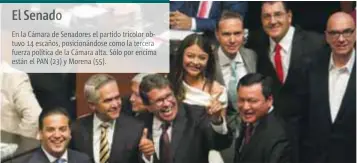  ?? | CUARTOSCUR­O ?? Diputados y senadores rindieron protesta en sus respectiva­s cámaras.