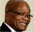  ??  ?? Still defiant: Jacob Zuma