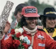  ??  ?? Fittipaldi twice won the British Grand Prix, his second success coming at Silverston­e in 1975