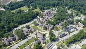  ??  ?? This photo shows an aerial view of the Coatesvill­e VA Medical Center.