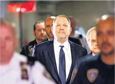  ?? EDUARDO MUNOZ ALVAREZ/AFP ?? Weinstein. Denúncias expuseram a dolorosa realidade para muitas mulheres na indústria sexista