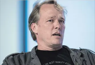  ?? ANDREW VAUGHAN THE CANADIAN PRESS ?? Bruce Linton is leaving Canopy Growth Corp. after the company last month reported a wider-than-expected fourth-quarter net loss, despite a jump in net revenue to $94.1 million that beat market estimates.