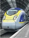  ?? PHOTO: WIKIMEDIA COMMONS ?? High speed . . . A Eurostar train from London arrives at Amsterdam Centraal Station.