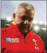  ??  ?? PROUD: Warren Gatland praised his players’ efforts