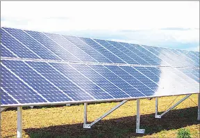  ?? (Courtesy pic) ?? ESERA said they aim to promote participat­ion of private sector in mini-grids developmen­t and further improve productive use of energy.