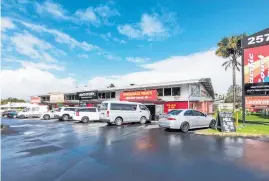  ??  ?? Clockwise from top left: Retail premises at Great North Rd, Grey Lynn; Building at East Tamaki Rd, Otara; Unit at Wainui Rd, Silverdale; Freehold commercial property at Beach Rd, Browns Bay.