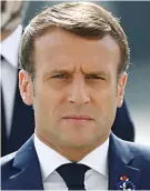  ??  ?? Macron...‘the rules can be adapted’