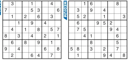  ??  ?? ● The Express Bookshop stocks numerous books of Sudoku puzzles ( from £ 5.99) and the Infinite Sudoku CD Rom (£ 9.99). To order, please call 01872 562310 or order online at www. expressboo­kshop. com. UK delivery is free.