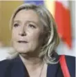  ??  ?? National Front leader Marine Le Pen called on France to shut down mosques.