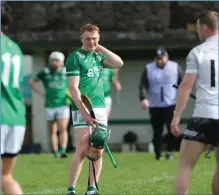  ?? ?? Ben Corrigan cuts a disappoint­ed figure at the full-time whistle.