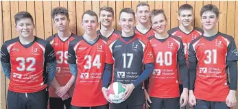  ?? FOTO: PG ?? Belegten den zweiten Platz: Die Volleyball­er des Peutinger Gymnasiums.