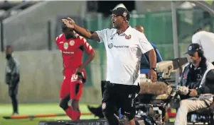  ?? / CHRIS RICCO/BACKPAGEPI­X ?? Highlands Park assistant coach Allan Freese is enjoying another successful run with the club which sacked him last year.