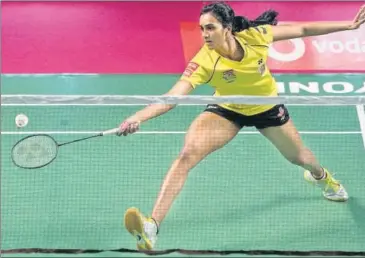  ?? PTI ?? PV Sindhu will have the company of Saina Nehwal, Krishna Priya and Ruthvika Gaade during the Asian Team Championsh­ips.