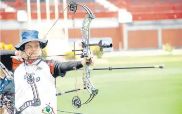  ?? Fotos: Carlos Ramírez/la Opinión ?? Andrés Mauricio Ardila representa­rá a Cúcuta en Sucre, Bolivia./
El cucuteño practica esta disciplina desde la temporada 2019.