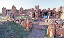  ??  ?? The Holy City of the Wichitas is shown in this 2015 photo near Lawton. The structures have been the site for one of the longest running Passion Plays in America. [THE OKLAHOMAN ARCHIVES]