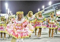  ?? GABRIEL NASCIMENTO/ RIOTUR ?? Mangueira do Amanhã levou prêmios de Escola de Samba e Samba