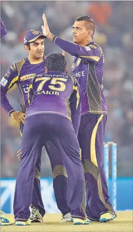  ?? GURPREET SINGH/HT ?? Bowlers have consistent­ly given Kolkata Knight Riders the edge this season.