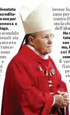  ??  ?? Progressis­ta Walter Kasper, 85 anni, cardinale