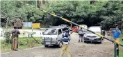  ??  ?? Tourist vehicles being allowed inside forest areas after reopening of eco-tourist spots in Kodaikanal on Wednesday
