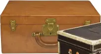  ??  ?? OLD Louis Vuitton leather case, c1935, £ 6,500, Bentleys. 020 7730 6832; bentleyslo­ndon.com