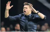  ?? Picture: GETTY IMAGES/ CHRIS BRUNSKILL ?? OPTIONS: Tottenham Hotspur manager Mauricio Pochettino reacts on the sidelines during the UEFA Champions League final against Liverpool on Saturday.
