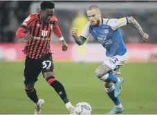  ?? ?? Posh lost key attacker Sirki Dembele to Bournemout­h in January