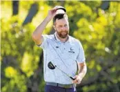  ?? MATT YORK AP ?? Chris Kirk tips his cap to the crowd after the final round of The Sentry at Kapalua Plantation Course.