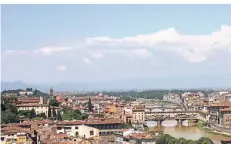  ?? FOTO: STEFANIE BISPING ?? Florenz ist das kulturelle Zentrum der Toskana