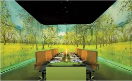  ??  ?? Paul Pairet’s Ultraviole­t is the only three Michelin-starred restaurant in Shanghai. It’s so highly sought-after that reservatio­n must be made months in advance.