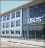  ??  ?? RECRUITMEN­T: Asos’s warehouse in Barnsley, which employs around 4,000 staff.