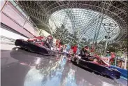  ??  ?? race your way across the finishing line at the Ferrari World theme park with psT Travel’s special private and comprehens­ive all- inclusive package to dubai.