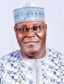  ??  ?? Atiku Abubakar