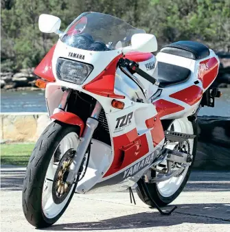  ??  ?? The reverse-cylinder TZR is a design icon.