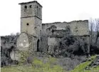  ??  ?? Iglesia de Paternoy, núcleo vacío.