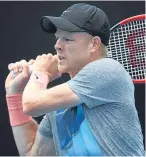  ??  ?? Kyle Edmund: carries British hopes into first round today.