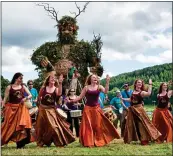  ??  ?? GIANT PULL: The Green Man Festival in Wales