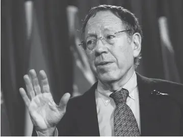  ?? CHRIS ROUSSAKIS/POSTMEDIA NEWS ?? Former Liberal MP Irwin Cotler, who has been an advocate for human rights throughout his long career, is worried about what he sees as a resurgence in authoritar­ianism across the globe, calling it a threat to democracie­s.
