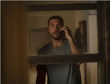  ?? PHILIPPE BOSSÉ — PARAMOUNT PICTURES VIA AP ?? This image released by Paramount Pictures shows Josh Segarra in a scene from “Scream VI.”
