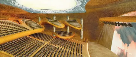  ??  ?? Armonia
Il futuro auditorium in Iran
(Raffaele Rastelli)