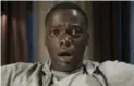  ?? UNIVERSAL PICTURES ?? Daniel Kaluuya in Get Out, which starts out creepy before it disappoint­s.