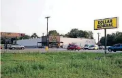  ??  ?? A Dollar General store took over the closed Walmart Express in Luther. Less than a year after opening its new concept stores known as Walmart Express, the retail giant shuttered the smaller stores intended to compete with dollar stores when they failed...