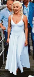  ?? Foto: dpa ?? Lady Gaga am Lido in Venedig.