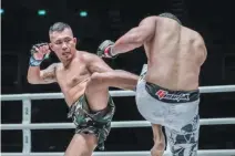  ?? ONE CHAMPIONSH­IP ?? CEBU-BASED fighter Roel Rosauro will be one of three Filipinos seeing action in ONE: Revolution on Sept. 24 in Singapore.